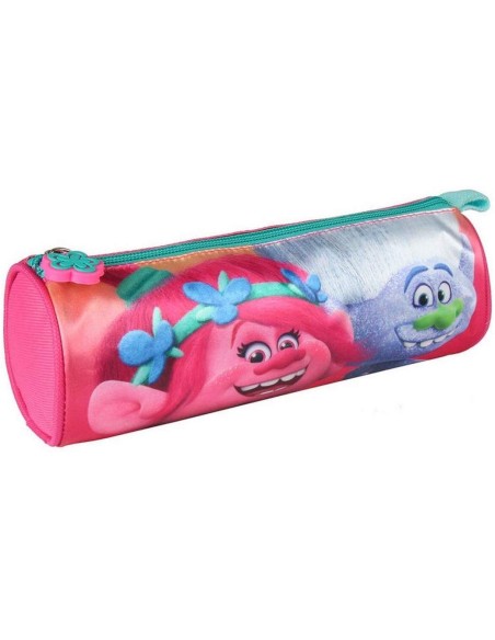 Estuche portatodo cilÍndrico trolls, Color Fucsia 2100002144 kiwiku.com