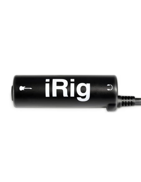 Adaptador para guitarra IRIG con toma para auriculares