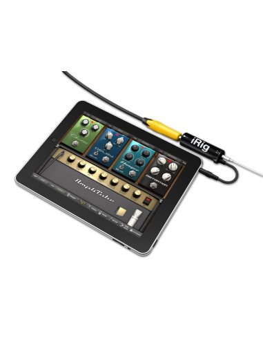 Adaptador para guitarra IRIG con toma para auriculares