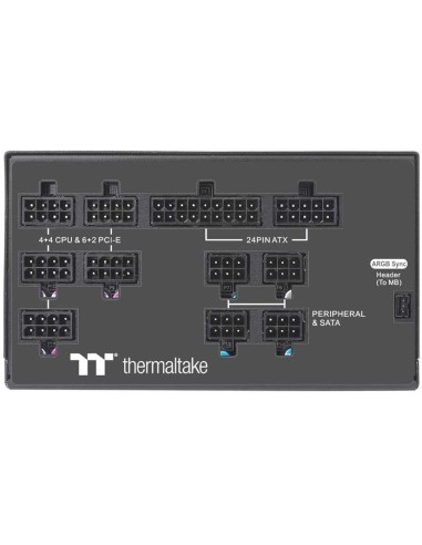 Fuente Alimentacion Atx 850W Pf1 Argb Platinum PS-TPD- 0850F3FAPE-1
