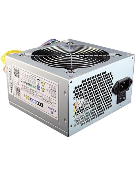 Fuente de alimentación coolbox 500w 80+ eco COO-FA500E85R kiwiku.com