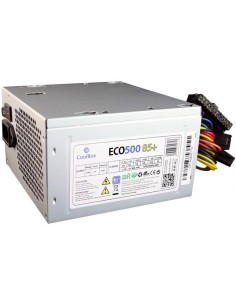 Fuente de alimentación coolbox 500w 80+ eco COO-FA500E85R kiwiku.com 2