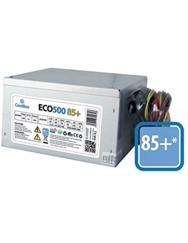 Fuente de alimentación coolbox 500w 80+ eco COO-FA500E85R kiwiku.com