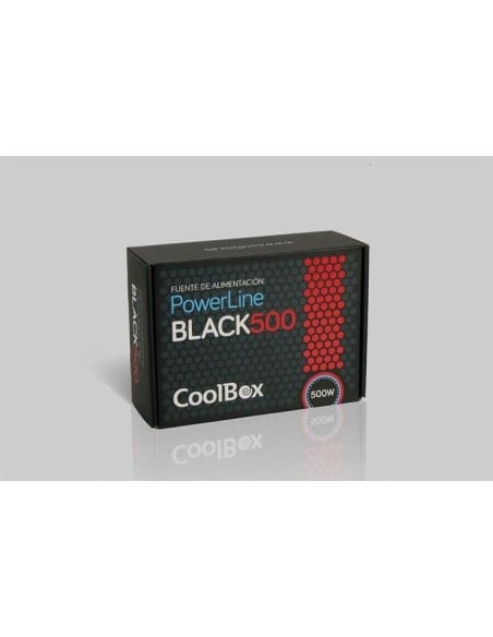 Fuente de alimentación coolbox 500w powerline COO-FAPW500-BL kiwiku.com