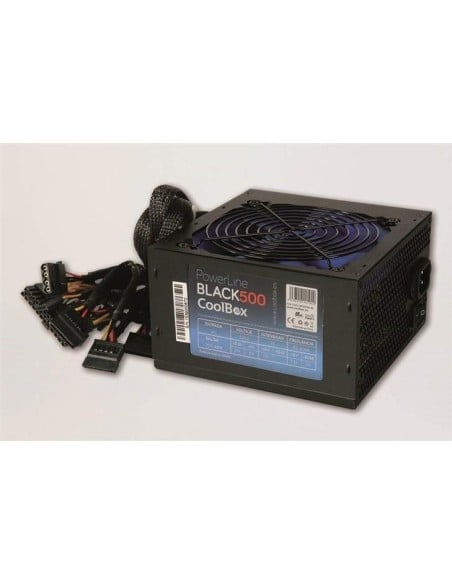 Fuente de alimentación coolbox 500w powerline COO-FAPW500-BL kiwiku.com
