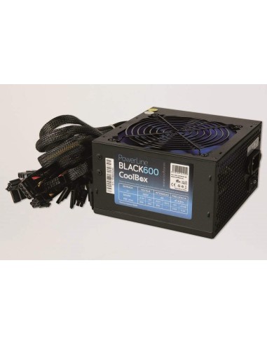 Fuente de Alimentación coolbox 600w powerline ATX COO-FAPW600-BK