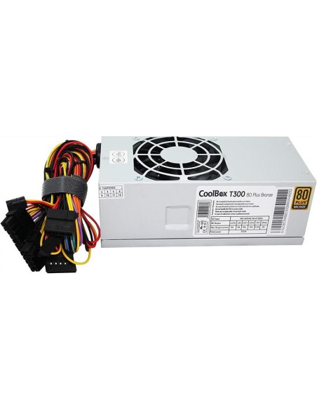 Fuente de Alimentación coolbox 300w 80+ bronce COO-FA300TBZ kiwiku.com