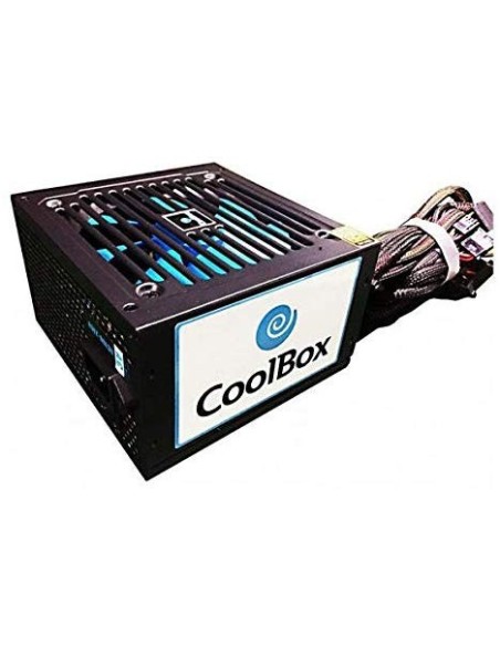 Fuente de Alimentación atx force 500w 80+ bronze bulk coolbox COO-PWEP500-85S kiwiku.com