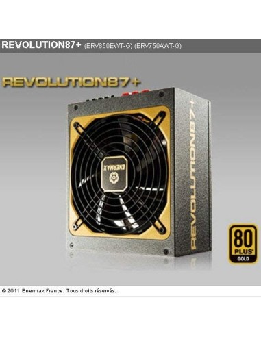 Fuente de Alimentación Atx 850W Enermax Revolution 87+ ERV850EWT-G kiwiku.com
