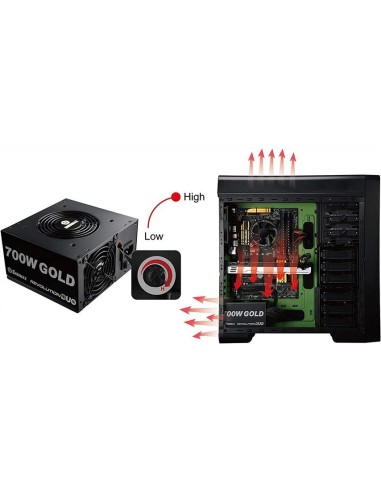 Fuente de Alimentación Atx 600W Enermax Revolution Duo ERD600AWL-F kiwiku.com