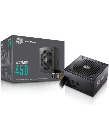Fuente de Alimentacion cooler master masterwatt 450 450w 80+ bronze MPX-4501-AMAAB-EU kiwiku.com