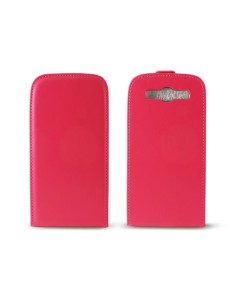 Funda vertical con tapa para samsung galaxy siii i9300 rosa