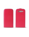 Funda vertical con tapa para samsung galaxy siii i9300 rosa