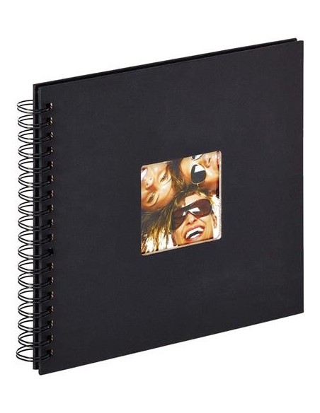 Album de fotos Walther Fun negro Spiral 26x25 40 pag negras SA108B SA-108-B kiwiku.com