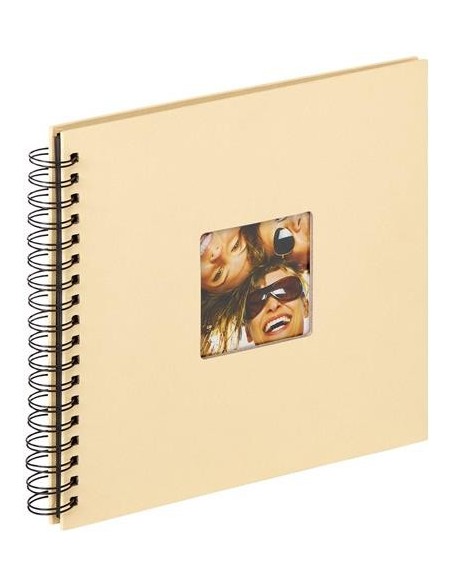 Album de fotos Walther Fun crema Spiral 26x25 40 páginas Crema SA108H SA-108-H kiwiku.com