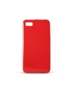 Ksix B0217FTP06 - Funda para BlackBerry Z10 (color translúcido con acabado brillante), rojo: Kiwiku.com: Electrónica