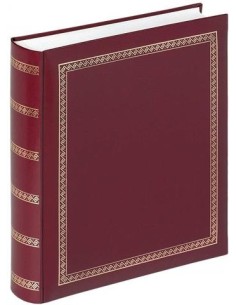 Album de Fotos Walther Elegante 29x32 100 pags. MX101R Rojo MX-101-R kiwiku.com