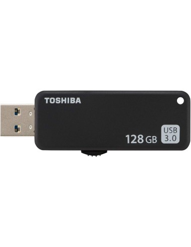 Toshiba Memoria usb 128gb usb 3.0 (3.1 gen 1) negro THN-U365K1280E4 kiwiku.com