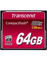 Transcend TS64GCF800 - Memoria Compact Flash de 64gb 800x