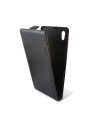 Funda con tapa ksix para xperia z1 honami negra