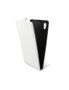 Funda con tapa ksix para xperia z1 honami blanca