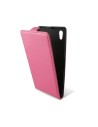 Funda con tapa ksix para xperia z1 honami rosa