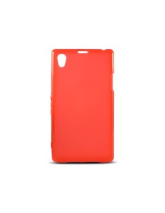Ksix B3446FTP06 - Funda flex TPU para Sony Xperia Z1 Honami, Rojo - Electrónica - Kiwiku.com