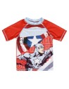 Camiseta baño avengers capitan america, Color Rojo