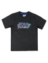 Camiseta manga corta premium star wars, Color Negra