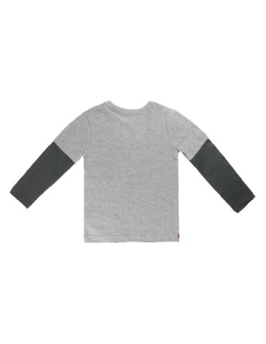 Camiseta manga larga spiderman, Color Gris 2200002991 kiwiku.com