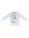 Camiseta larga frozen 2, Color Blanco
