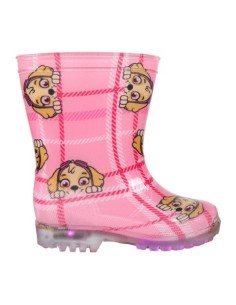 Botas lluvia pvc luces paw patrol, Color Rosa 2300003480 kiwiku.com 2
