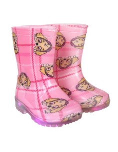 Botas lluvia pvc luces paw patrol, Color Rosa 2300003480 kiwiku.com