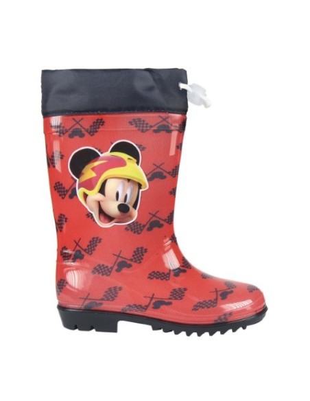 Botas lluvia pvc mickey roadster, Color Rojo 2300003486 kiwiku.com