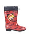 Botas lluvia pvc mickey roadster, Color Rojo