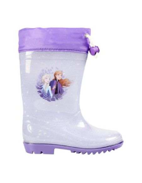 Botas lluvia pvc frozen 2, Color Lila 2300004081 kiwiku.com
