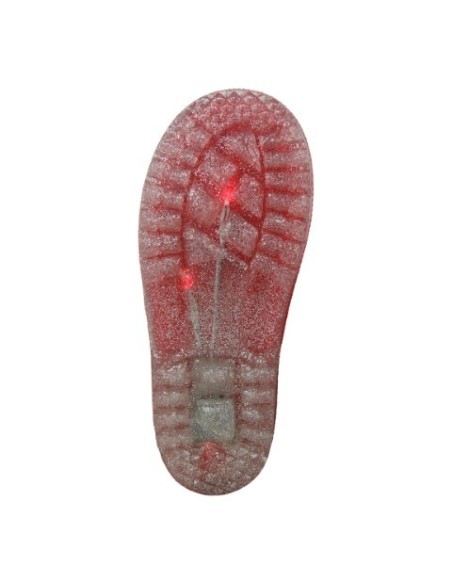 Botas lluvia pvc luces minnie, Color Rojo 2300003498 kiwiku.com
