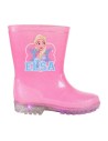 Botas lluvia pvc luces frozen, Color Rosa