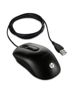 Ratón - HP X900, con cable USB, 1000DPI, Óptico, Ambidextro, Negro V1S46AA#ABB kiwiku.com