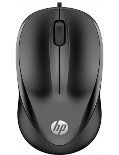 Ratón Hp - 1000, cable usb 1200 dpi ambidextro