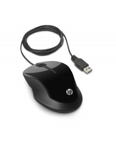 Ratón HP X1500 - con cable 3 botones, óptico, USB, negro  H4K66AA kiwiku.com 2