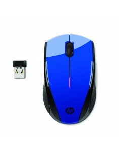 Ratón HP x3000 inalámbrico, óptico, azul cobalto N4G63AA kiwiku.com