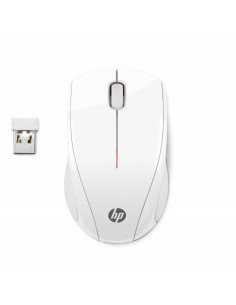 Ratón HP x3000, inalámbrico óptico, blanco  N4G64AA kiwiku.com 2