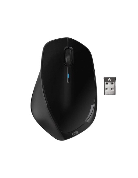 Ratón HP x4500 inalámbrico óptico, Negro  H2W26AA kiwiku.com