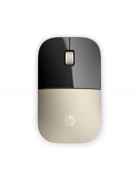 Ratón HP z3700, inalámbrico óptico, Dorado X7Q43AA kiwiku.com