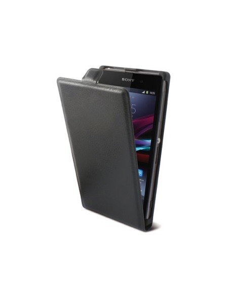 Funda con tapa ksix made for xperia para z1 negra
