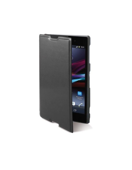 Funda folio ksix made for xperia para z1 compact negra