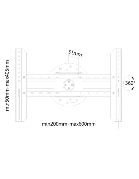 LED-WR100BLACK Soporte de pared NewStar para TV LED-WR100BLACK kiwiku.com