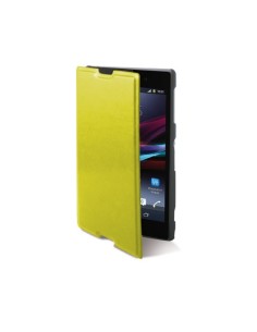 Funda folio ksix made for xperia para z1 compact amarilla