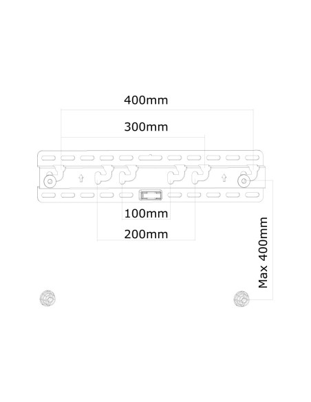 LED-W040 Soporte de pared NewStar para TV LED-W040 kiwiku.com
